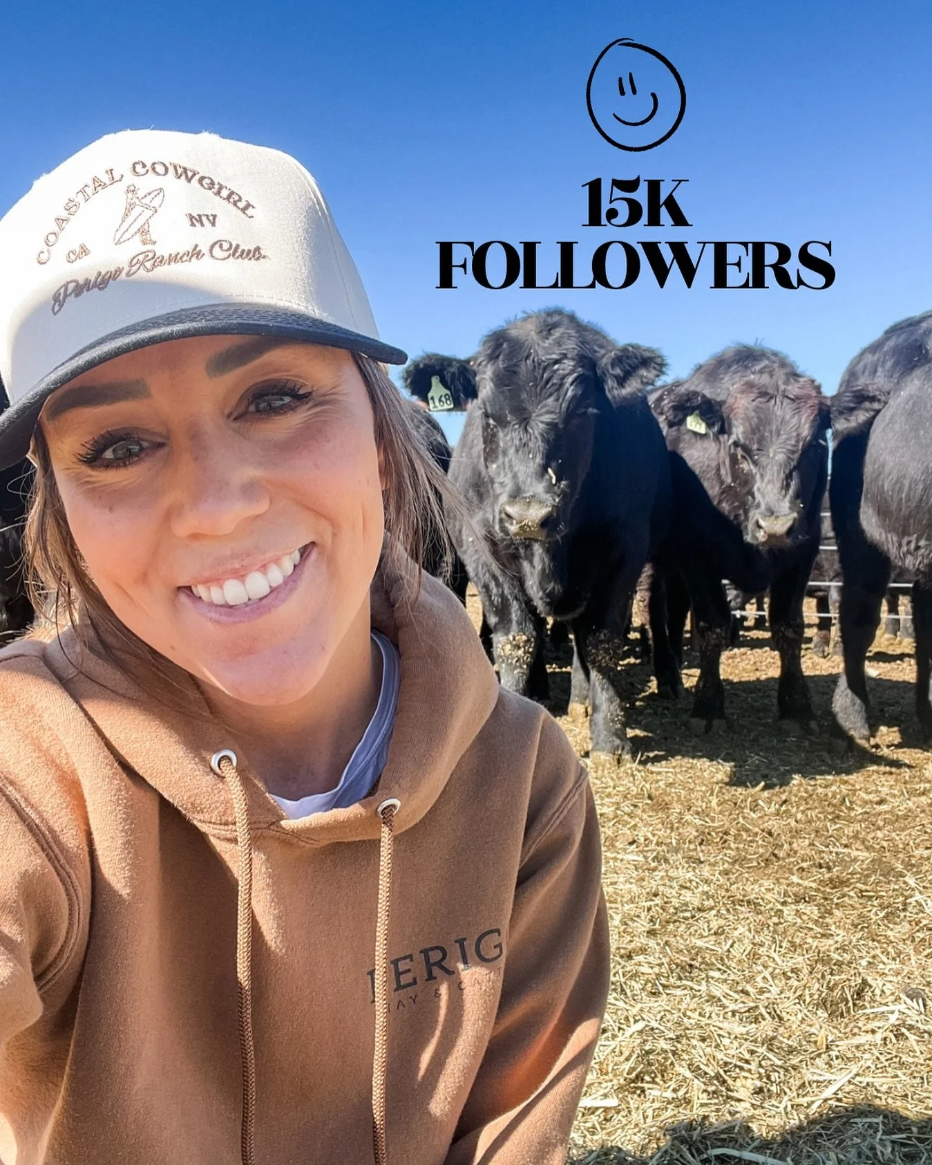 🤍 15,000 strong 🤍
I can’t even begin to say how grateful I am for every single one of you who hangs out with me at the ranch — 
Thank you for supporting what we do, for caring where your food comes from, and for cheering on family ran