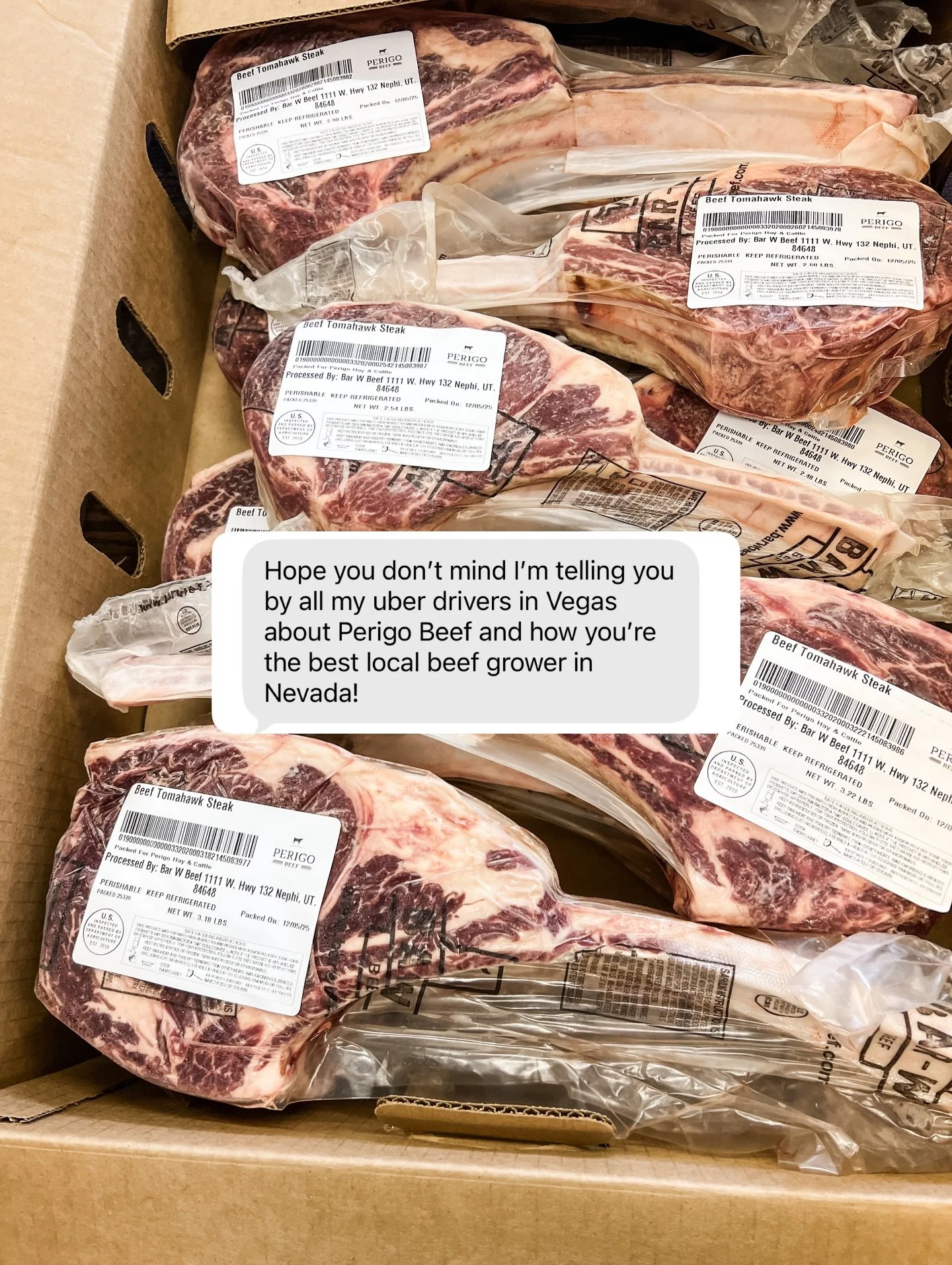 Messages like this mean everything to us. 🤍 

As a small ranch with no marketing team and no advertising budget, we&rsquo;ve grown simply because you share our story. Literally. Word of mouth. That&rsquo;s it. 🙏

Every referral, every recommendatio