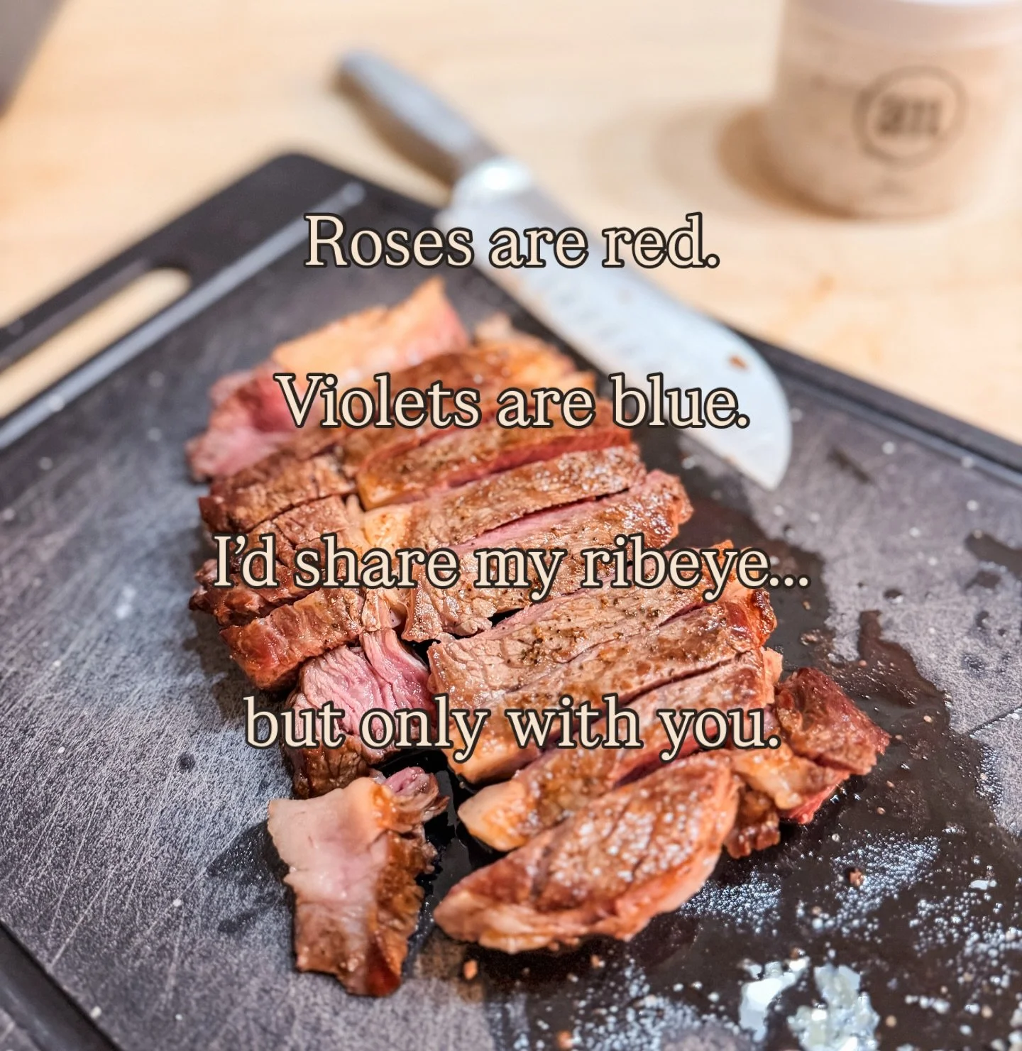 Happy Valentine&rsquo;s Day - hope you ate some beef today!