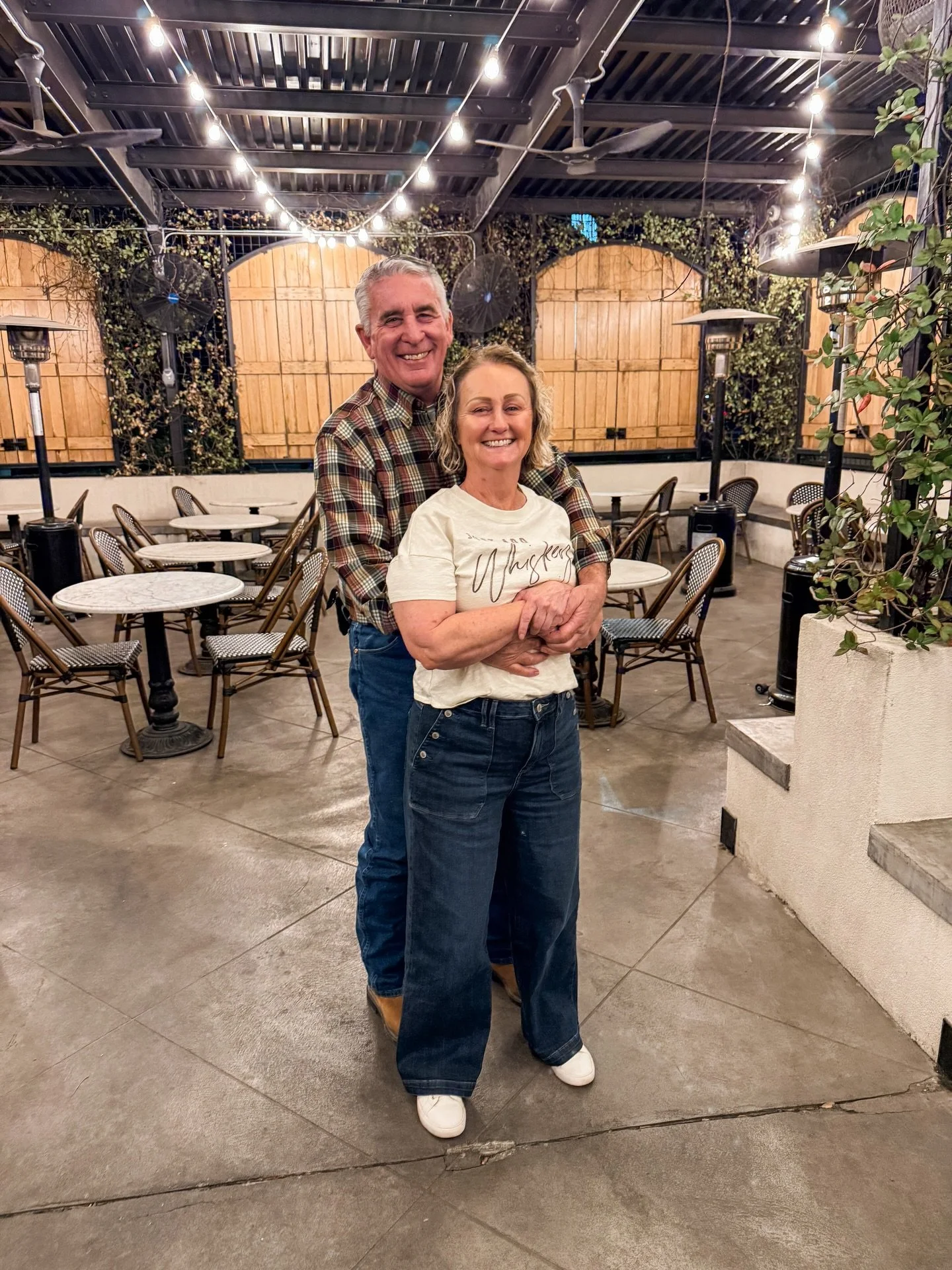 Celebrated my dad&rsquo;s birthday last night at Magnolia Table. 🤍

I got him a Larry Bute painting&hellip; which feels fitting, because he&rsquo;s basically a living piece of Western art himself.

He&rsquo;s the kindest human I know, can fix litera