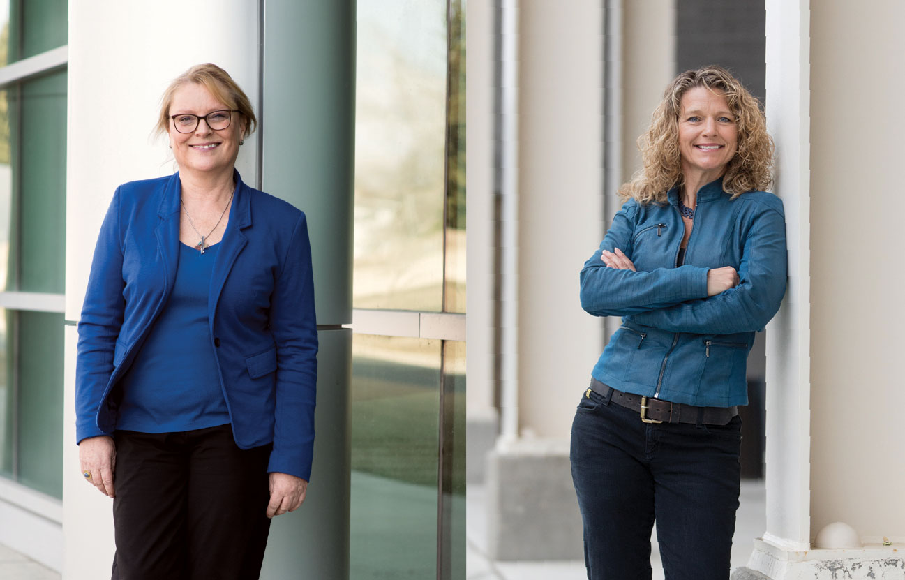 Dr. Annette Liebing and Sienna Caspar. Photography by Jared Sych and Jaime Vedres