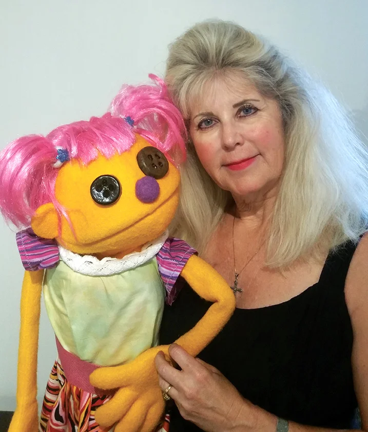 Puppeteer Michelle Warkentin explores how a dementia diagnosis can affect a family in her play, Family Tear . Photo courtesy Michelle Warkentin.