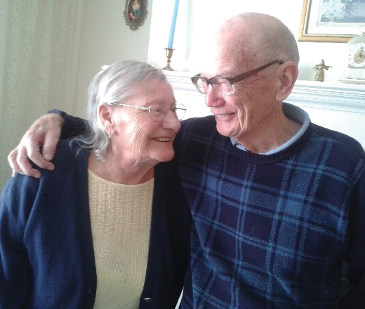 Joan and Ron Freckleton in November 2013. Photo courtesy of Ron Freckleton.