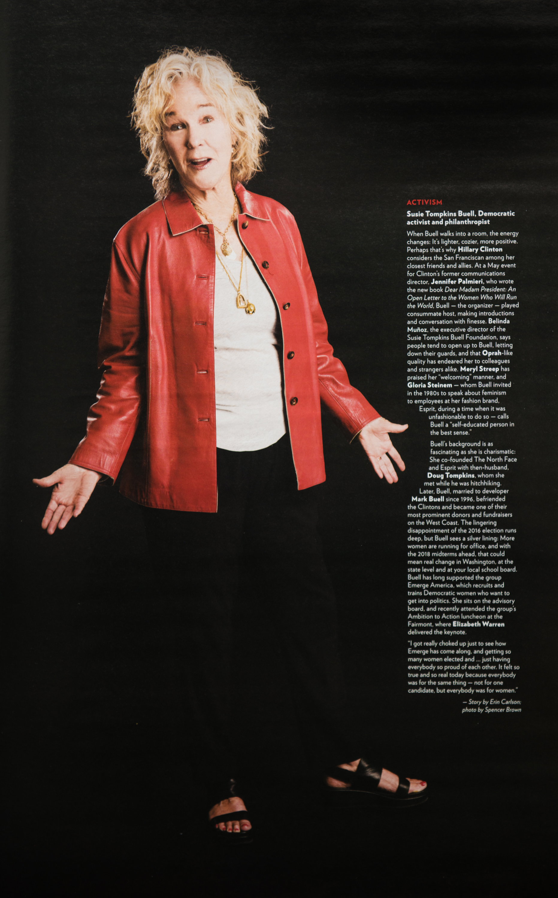 Susie Tompkins Buell - North Face and Esprit