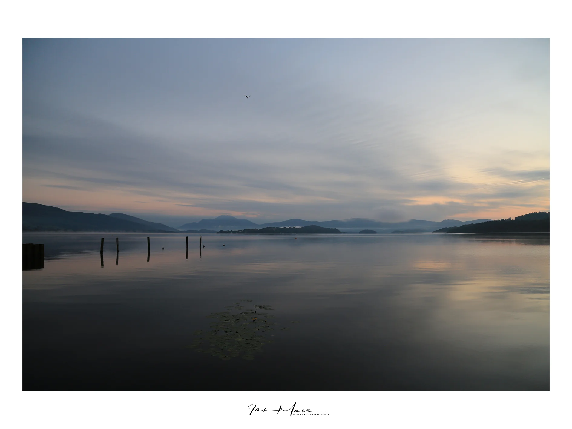 Loch Lomond - Soft and Hazy Reflections