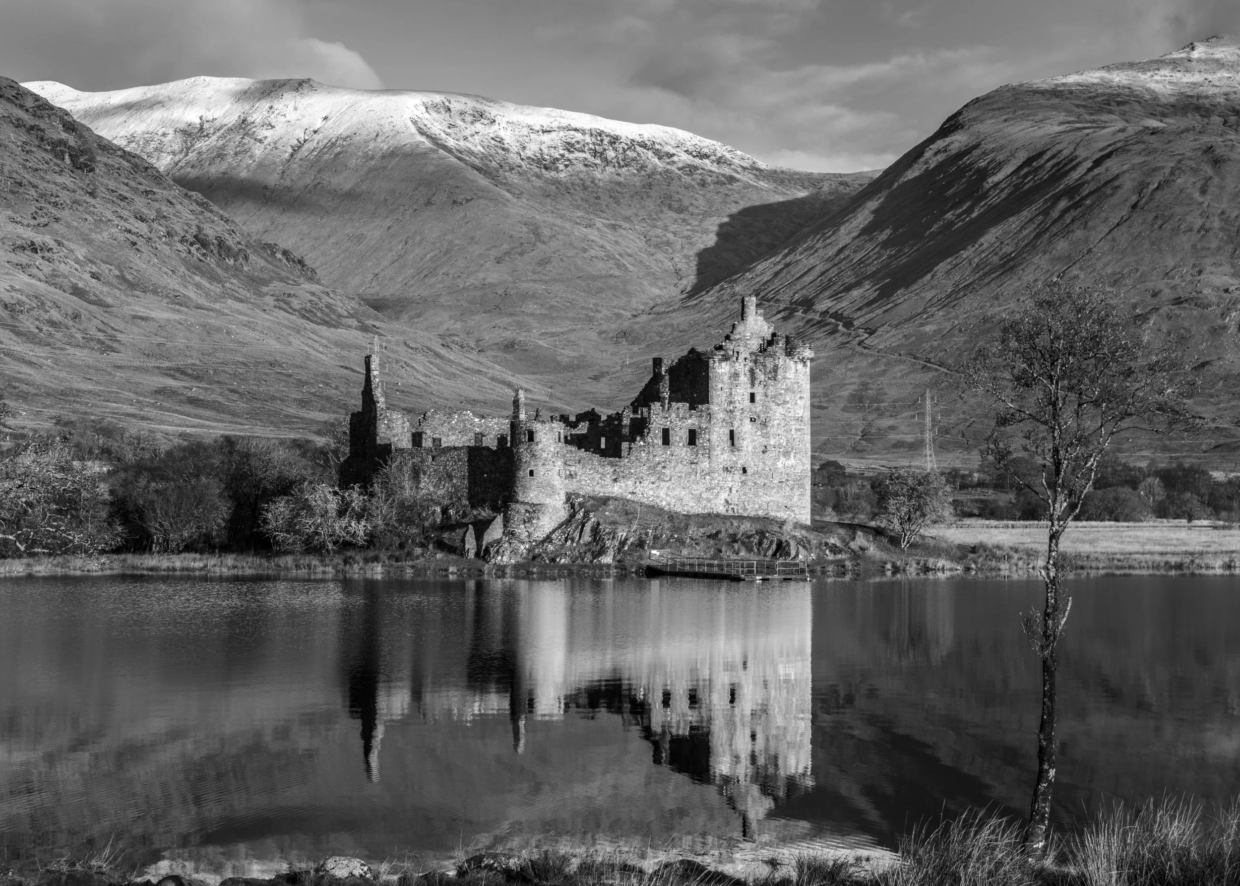 Kilchurn Castle BW
