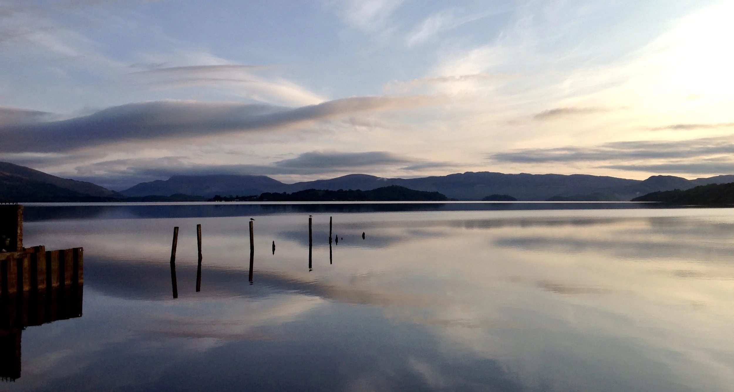 Loch Lomond fm Duck Bay Hotel