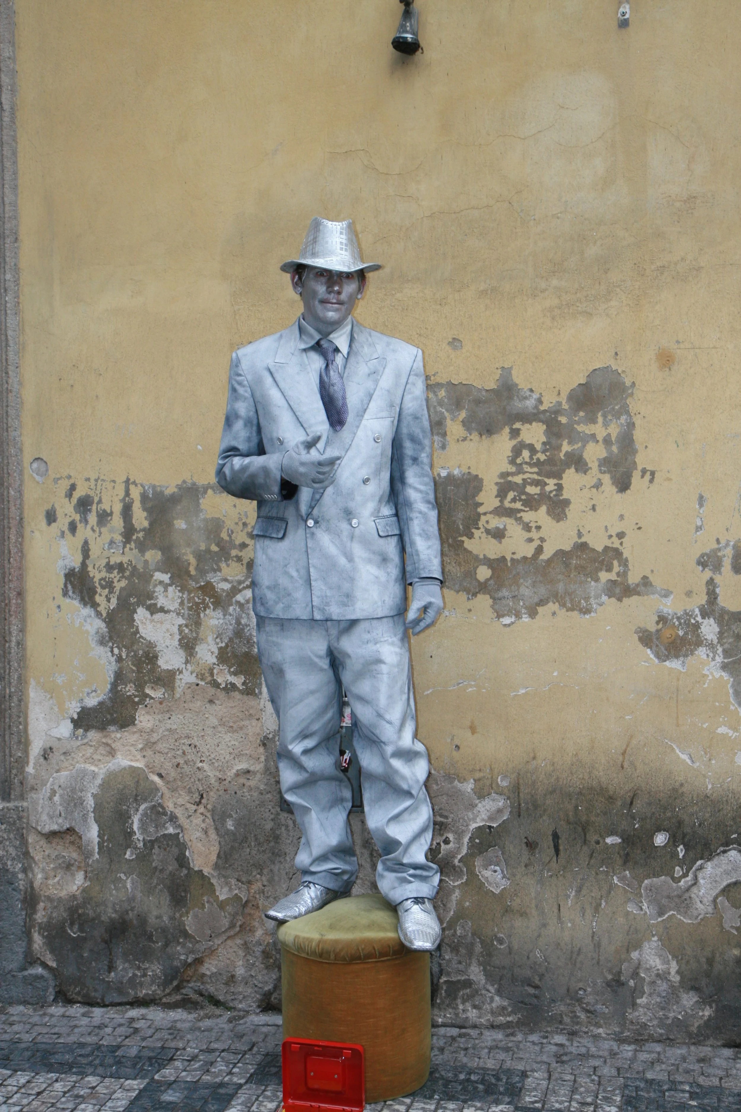 Prague Street Statue
