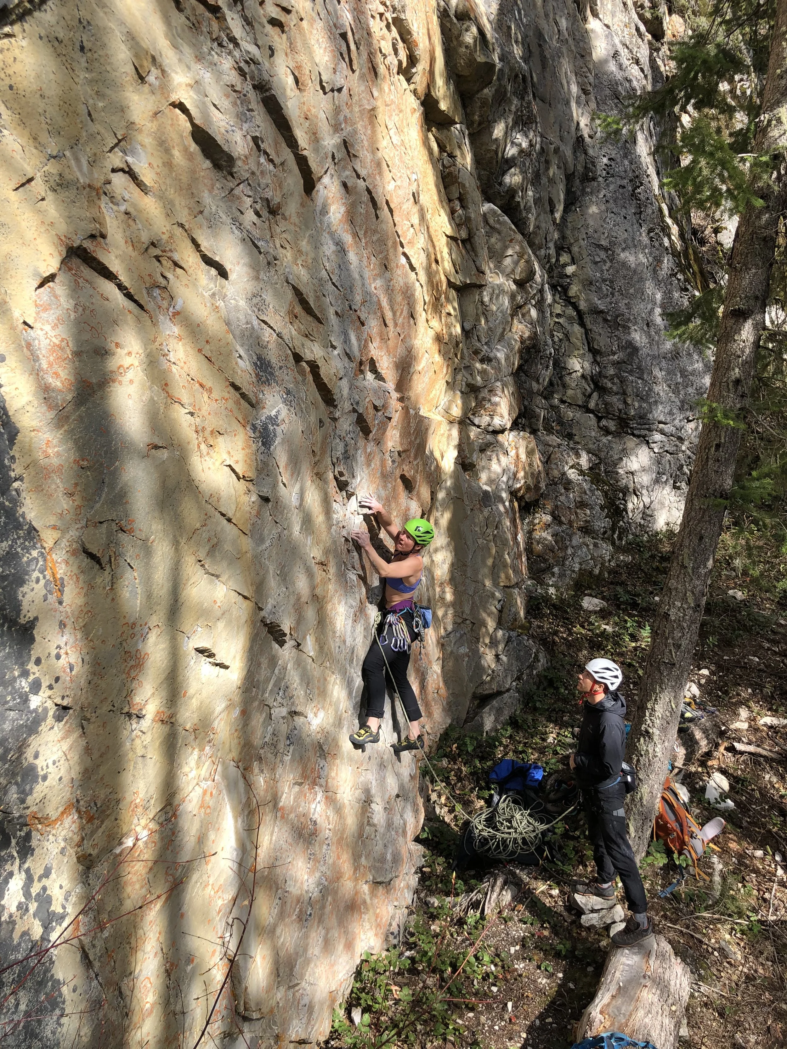 Golden Rock Climbing