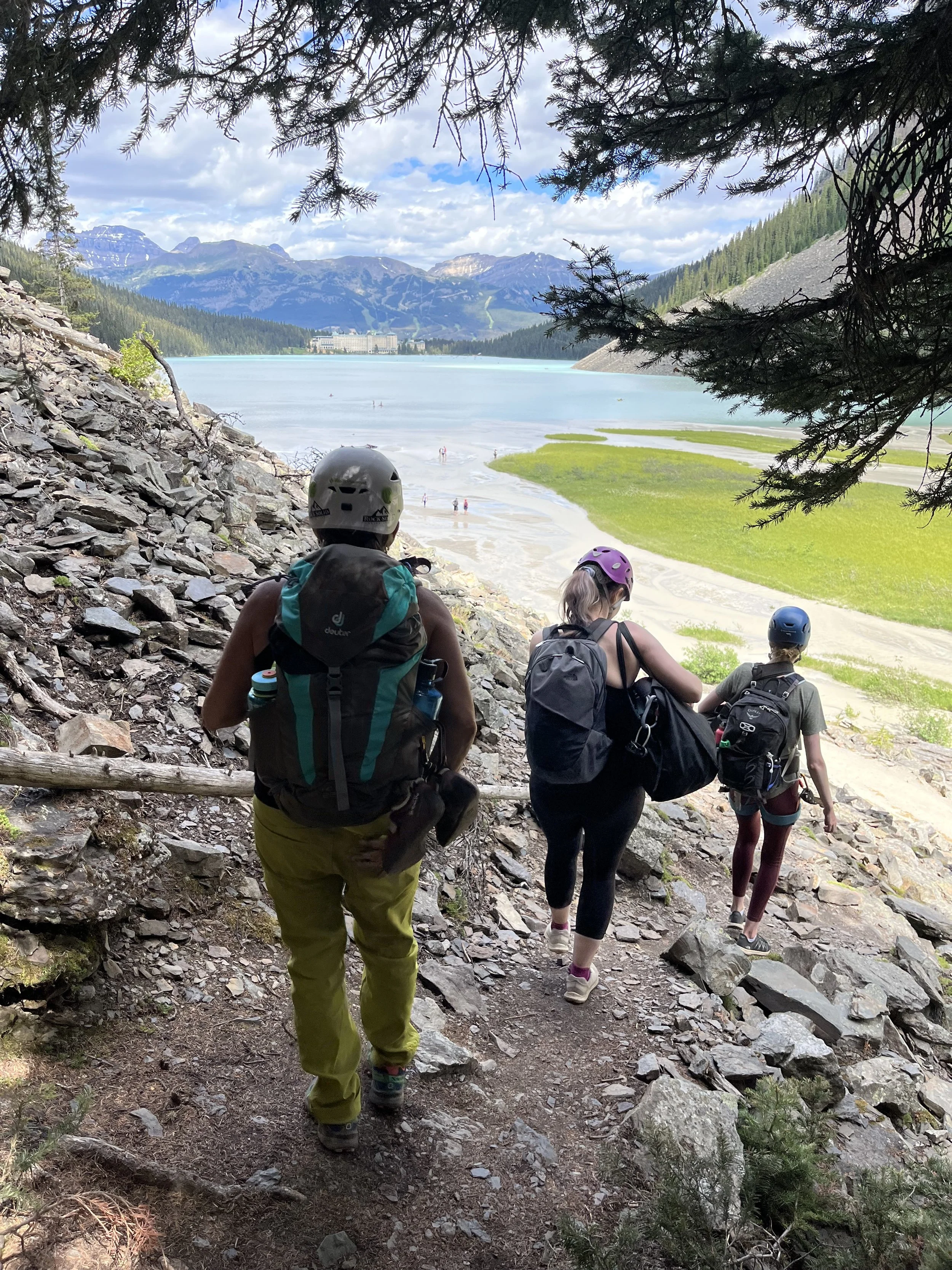 Lake Louise Rock Climbing 