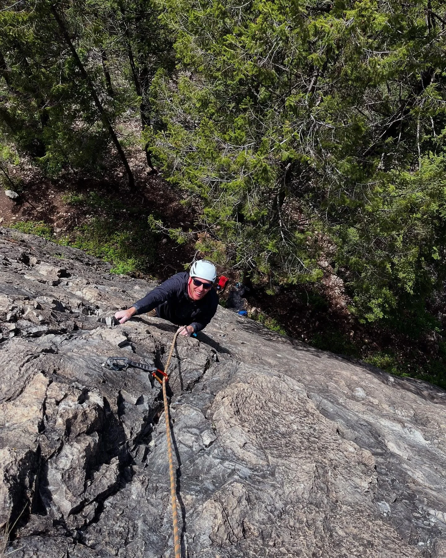Golden spring sport climbing days, some of the best. 👌

📸 @hannahraepreston