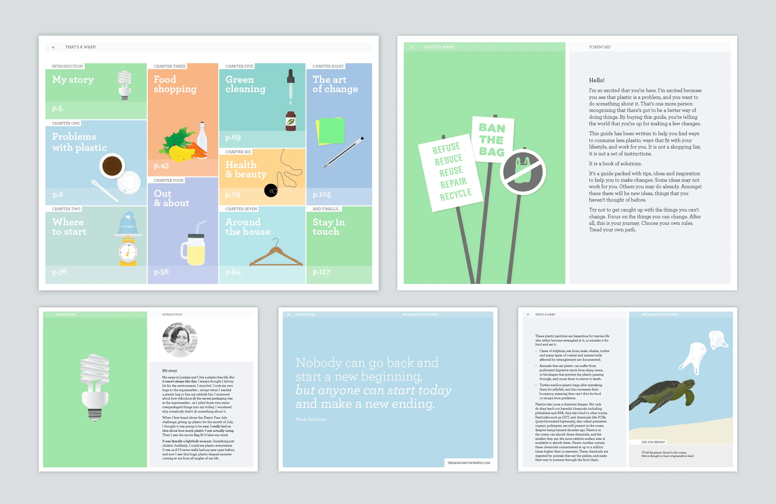 That's a Wrap Ebook Layout Design