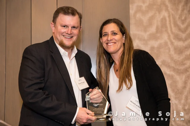 Dave Paliughi & Legal Aid Staff Attorney Michelle de Blank