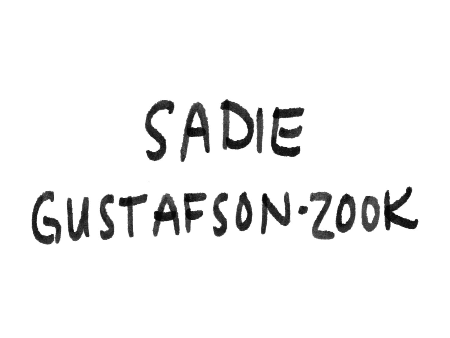 Sadie Gustafson-Zook