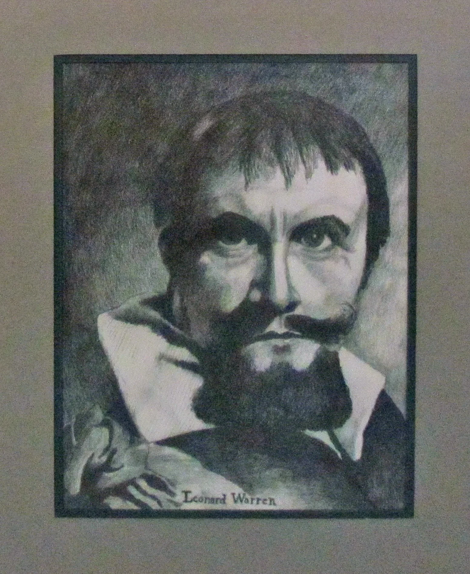 Ted's Teenage sketching