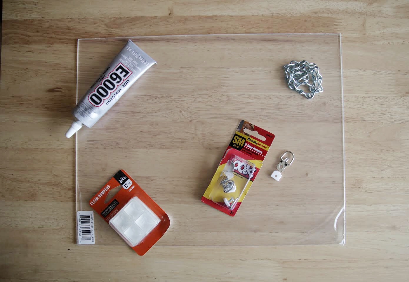 Some of the materials you’ll need