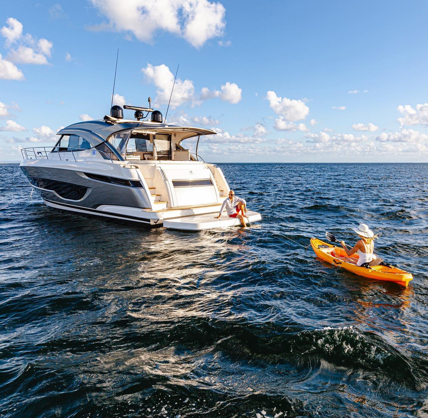 Your adventure awaits! Discover more at boatingpartnerships.com.au
Nothing like waking up on the water ready for another exciting day on your luxury Riviera yacht! 
#riviera #boatingpartnerships #luxuryyachts #boatlife #rivierafamily