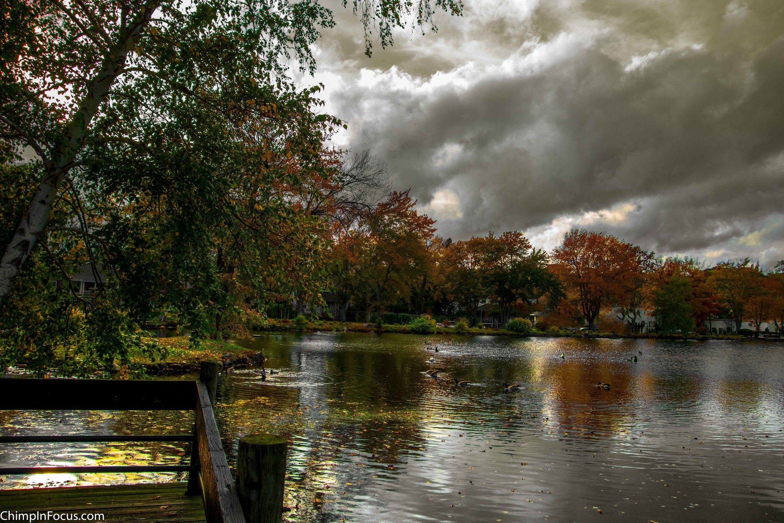 Clouds over Lake