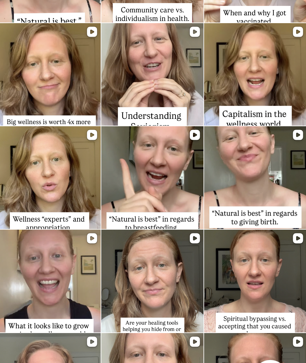 Cracks in the Wellness World