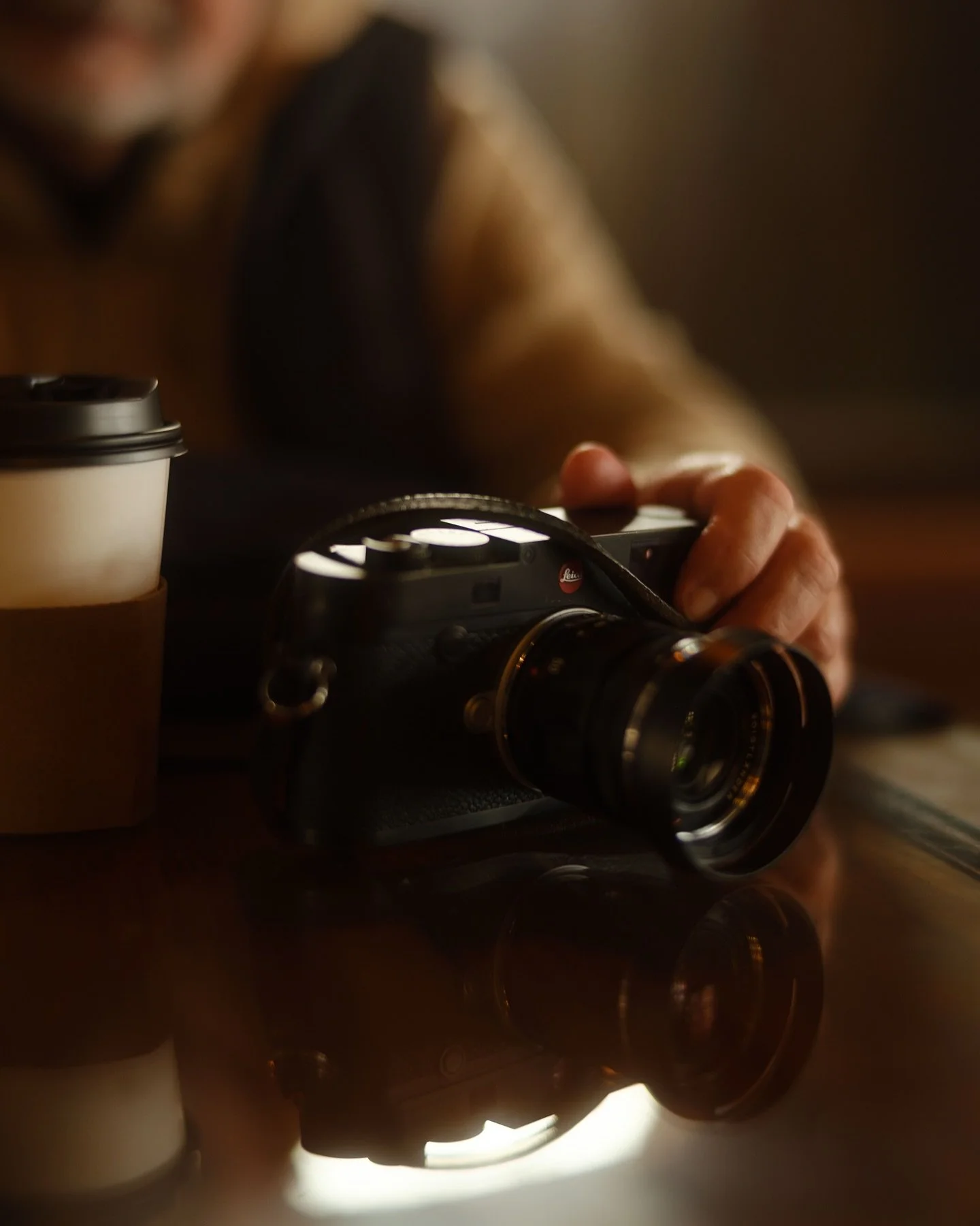 Coffee with Bob. Whether is hearing about photojournalism assignments over the years or navigating continents in his old Land Rover it&rsquo;s always a treat. 

Side note for my photo friends, I put the dreamy Speedmaster 65 1.4 on my GFX for the fir