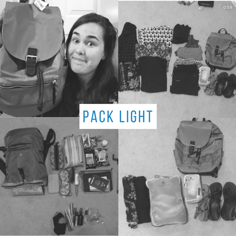 5 Tips for Packing Light for Travel - Christian Women's Travel Club and ...
