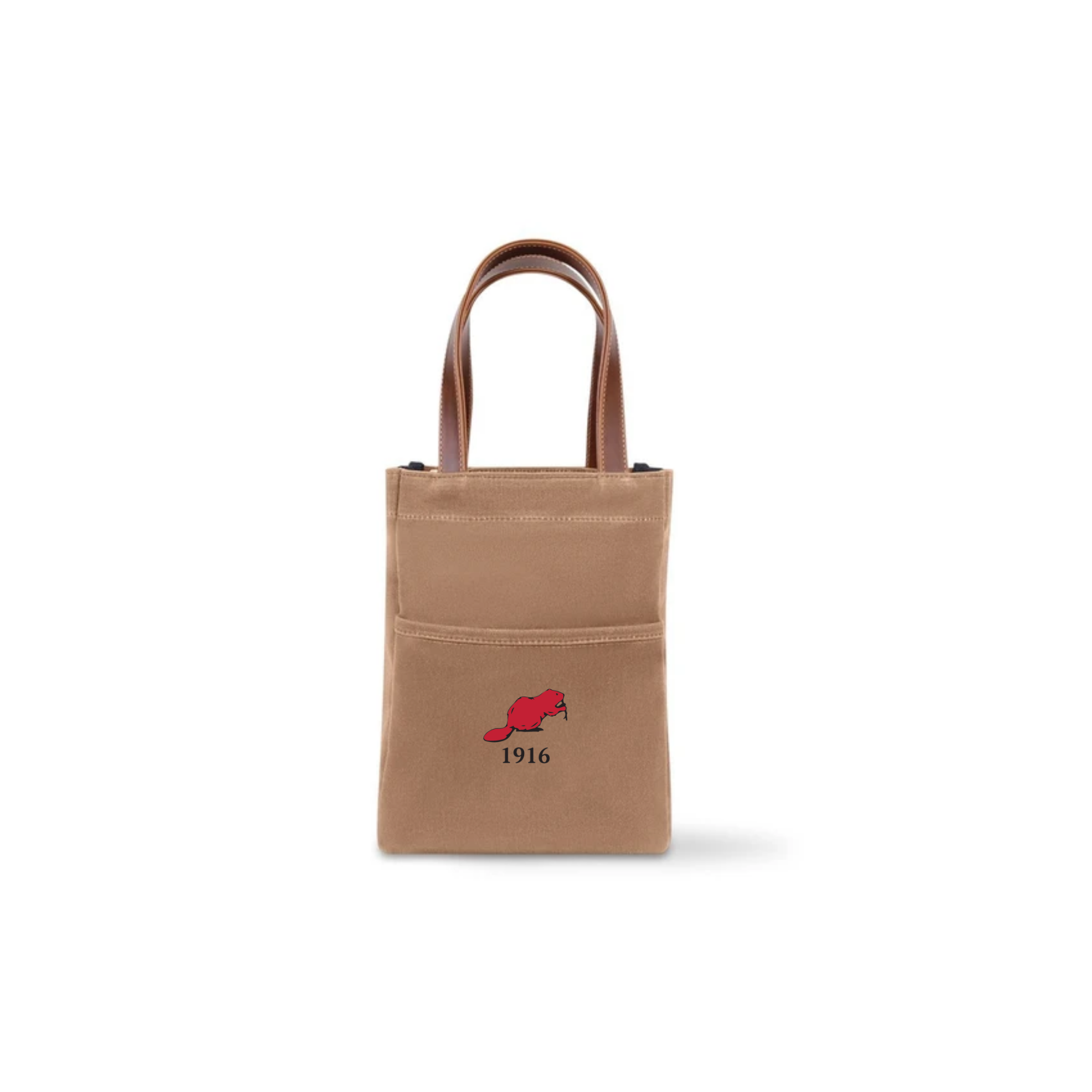 BD - Waxed Canvas and Leather Wine Tote