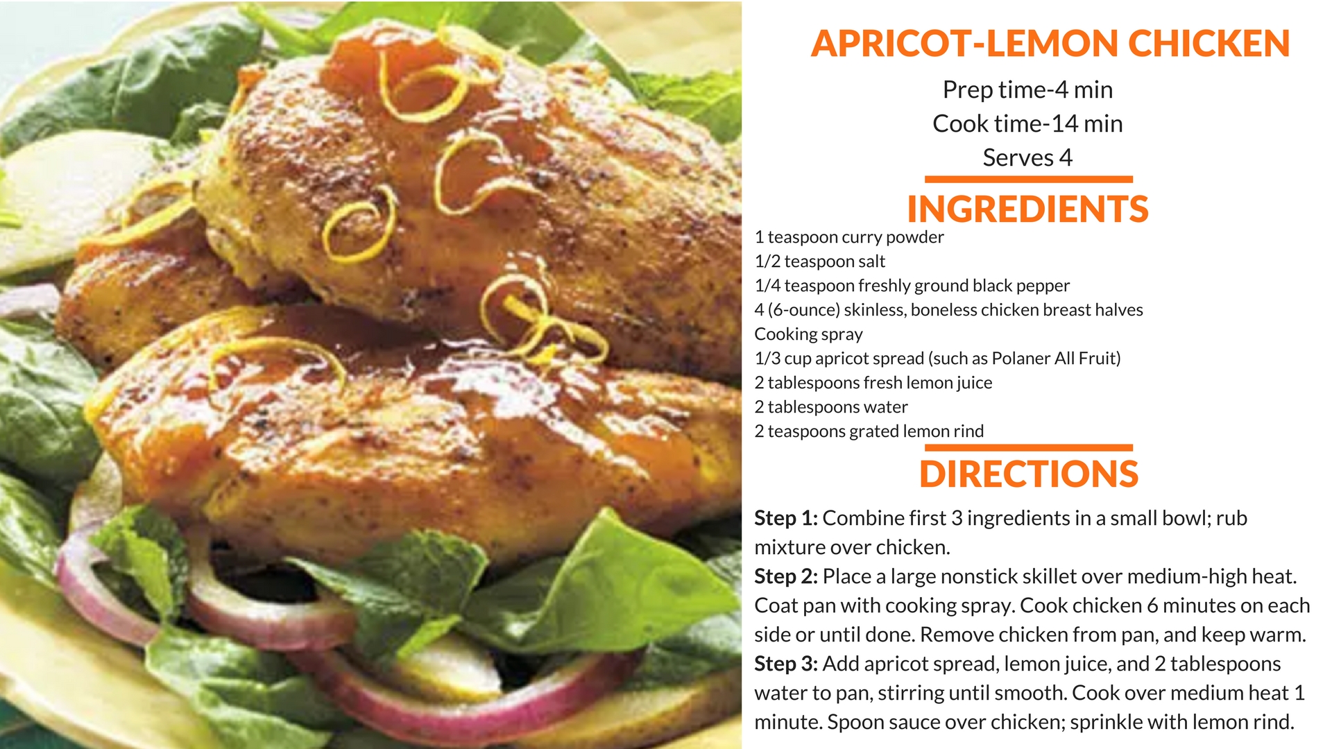 Apricot-Lemon Chicken