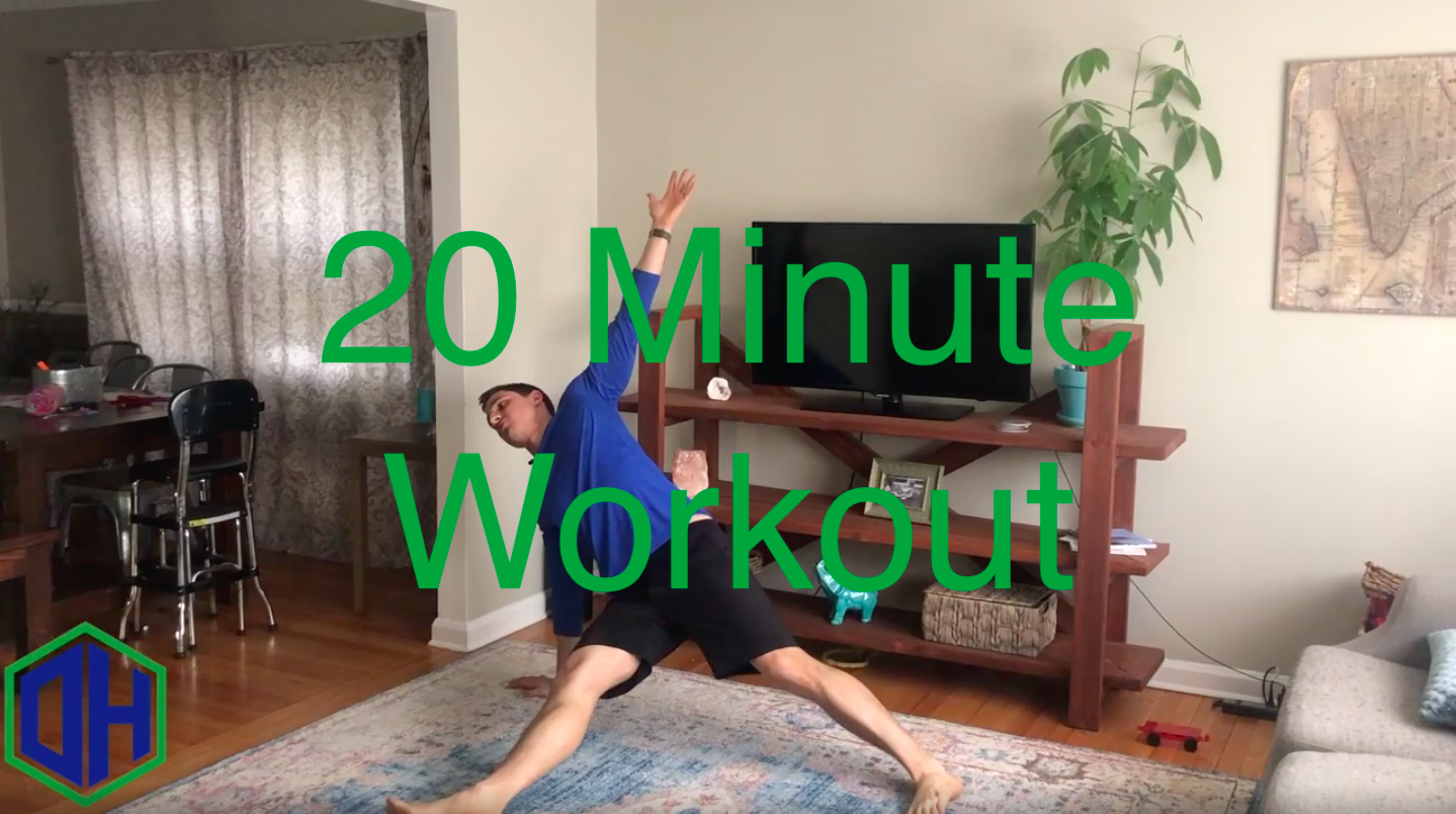 20 Minute Full Body Workout (No equipment Needed)