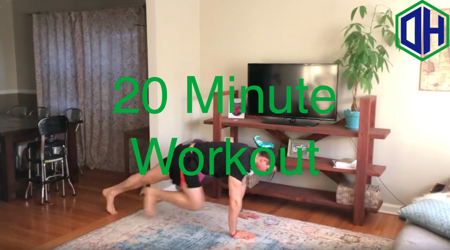 Killer high intensity full body dad bod workout (No equipment needed)
