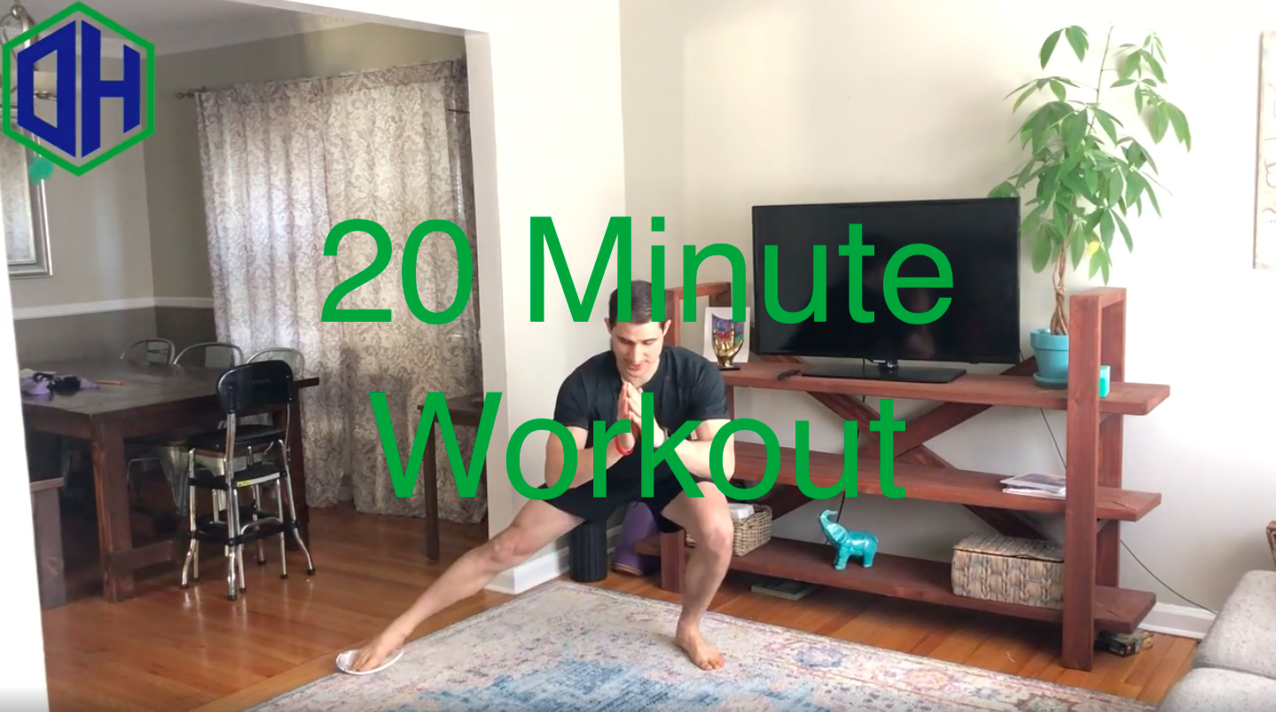 Full body 20 minute high intensity Dad body workout