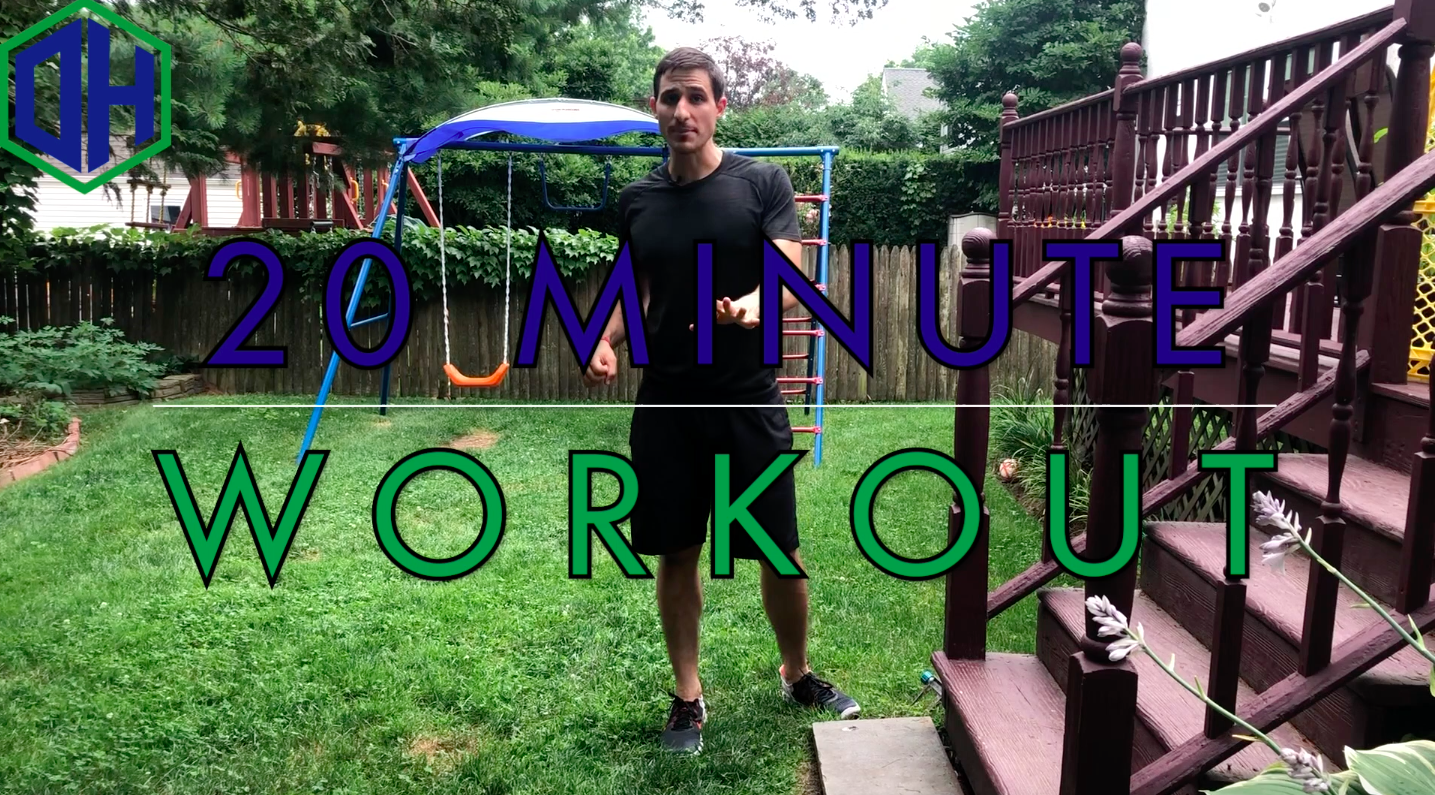 Metabolism Boosting 20 Minute Workout ( No Equipment Needed)