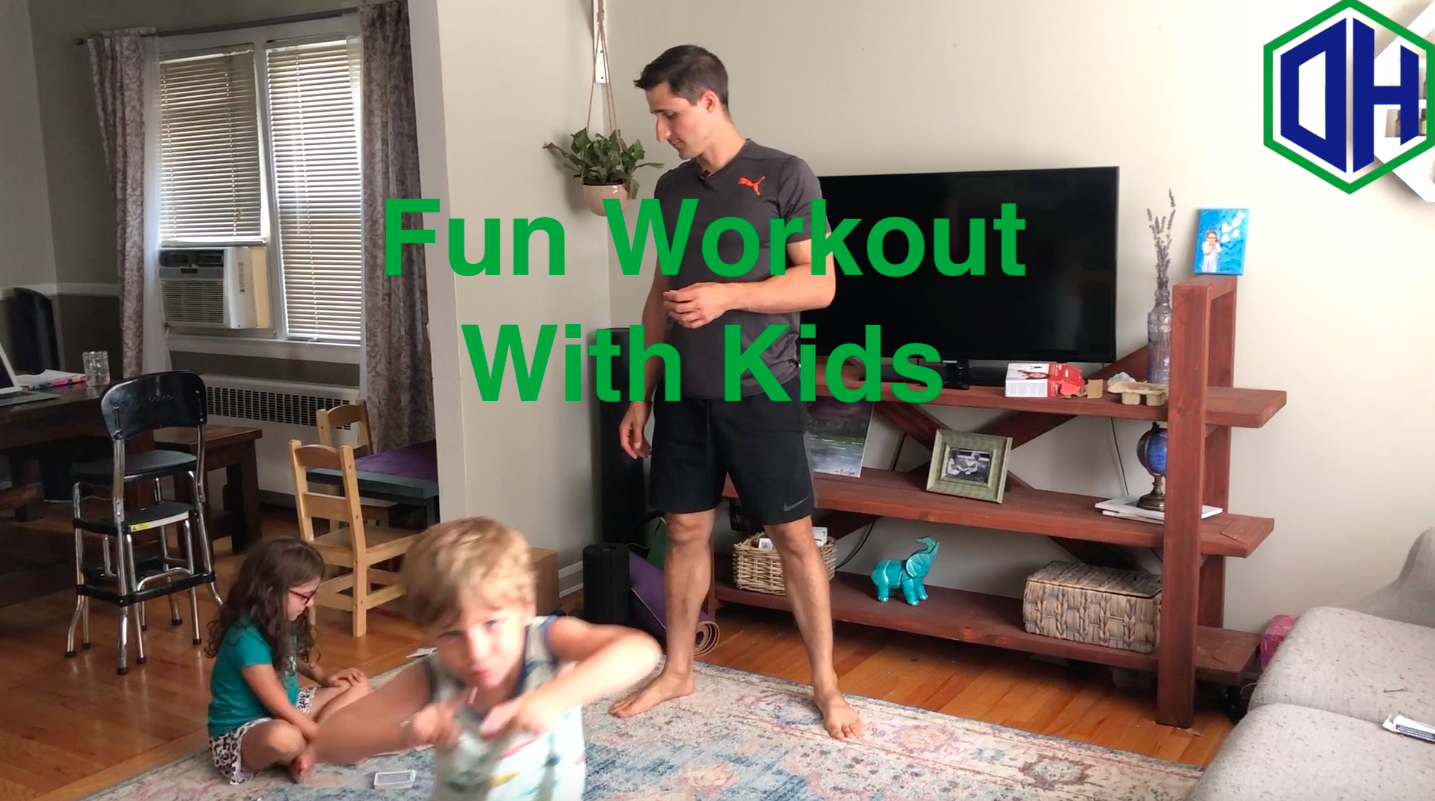 Fun kid friendly workout