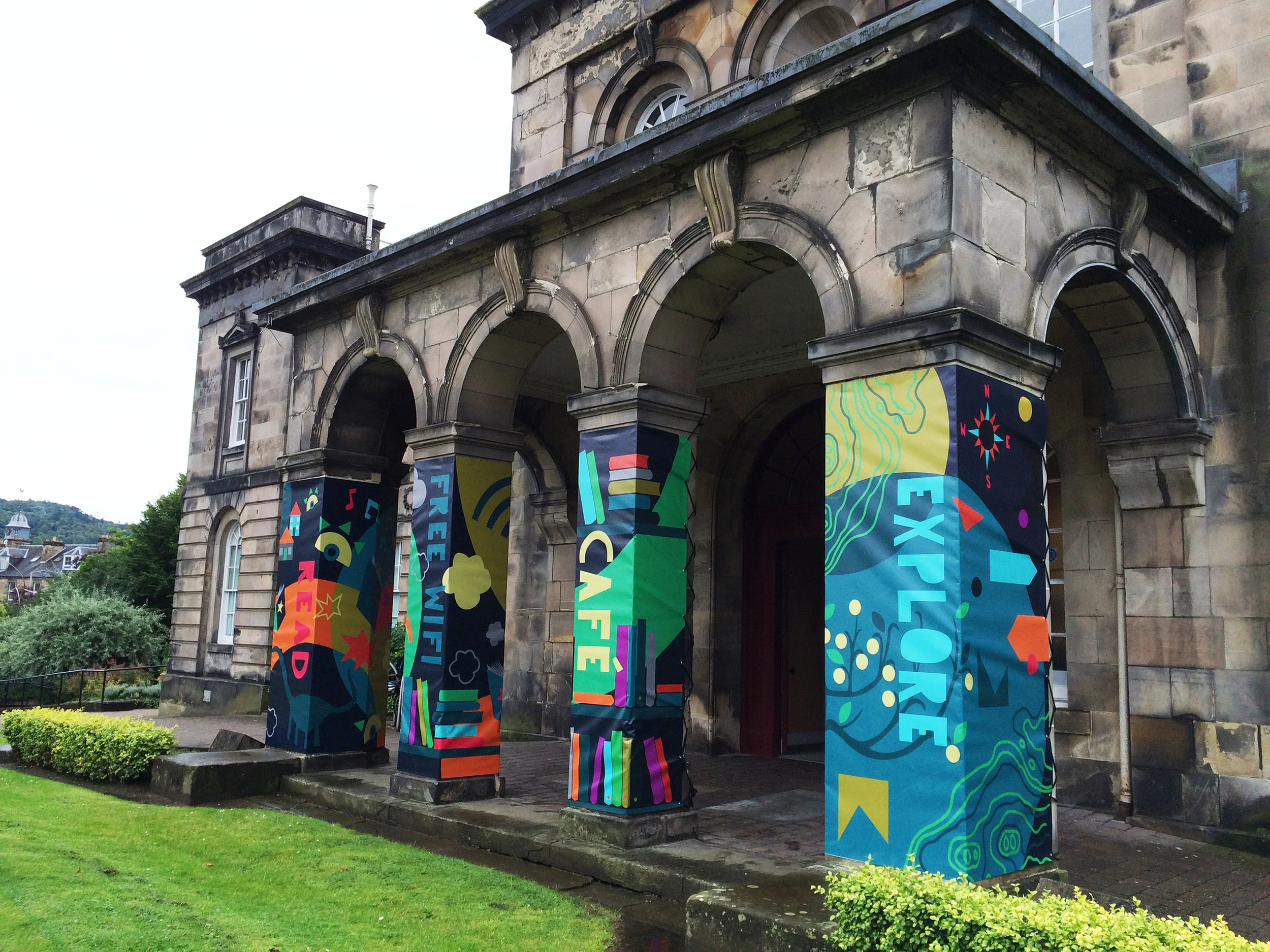 FMG banners for Culture Perth & Kinross