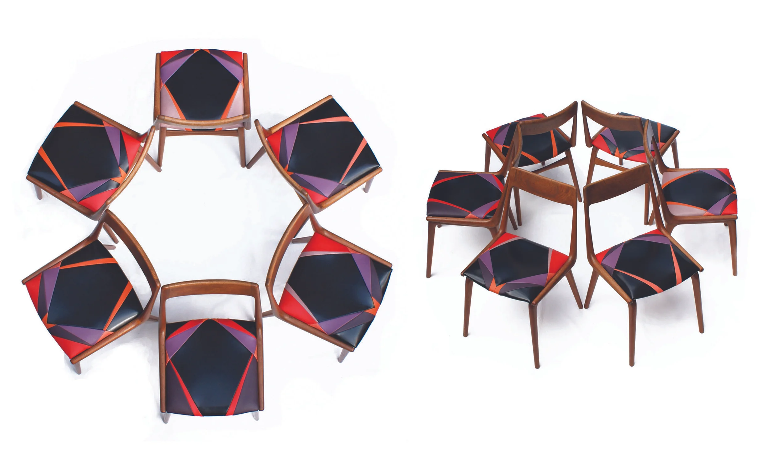 FMG Slagelse Mobelvarek Boomerang chairs above.jpg