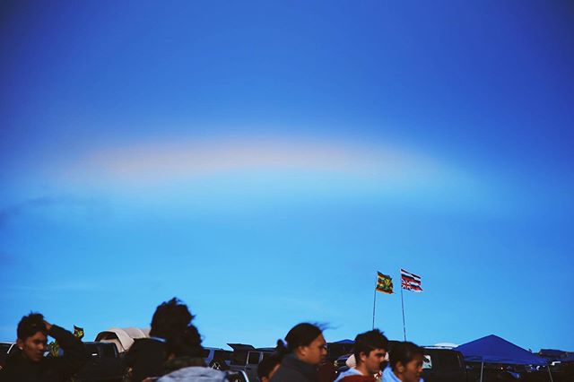 No place I&rsquo;d rather be for Lā Ho&rsquo;iho&rsquo;i Ea ✊🏾 #aoletmt #TMTShutdown #protectmaunakea