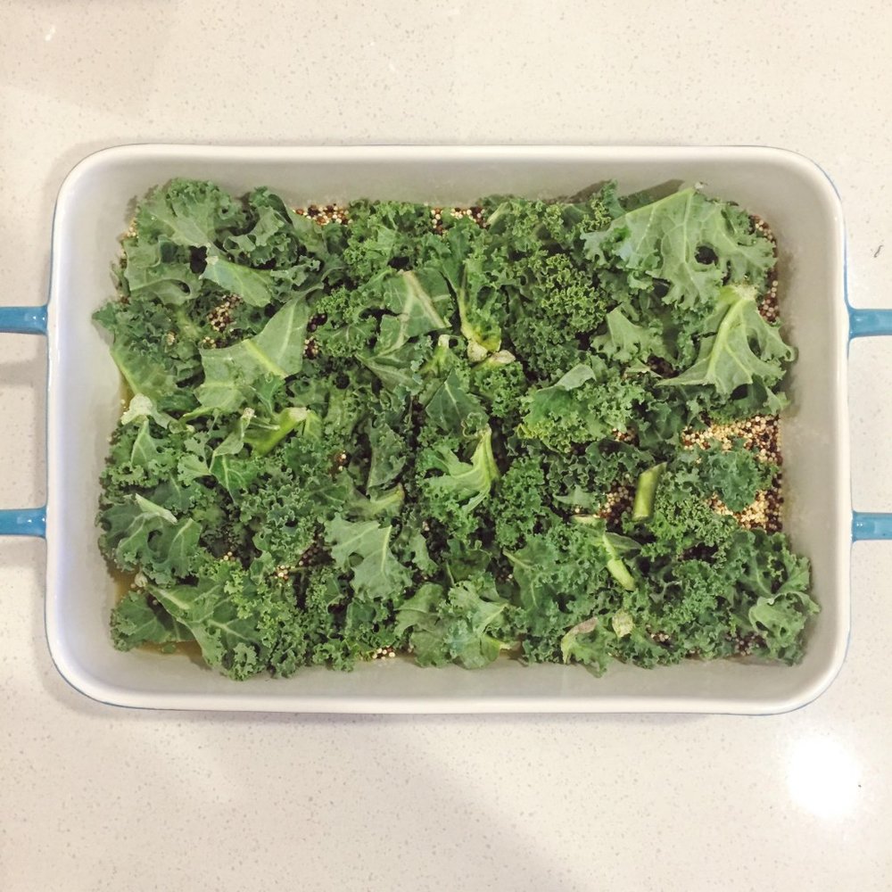 Chicken Sausage Quinoa Bake — Kami Blease