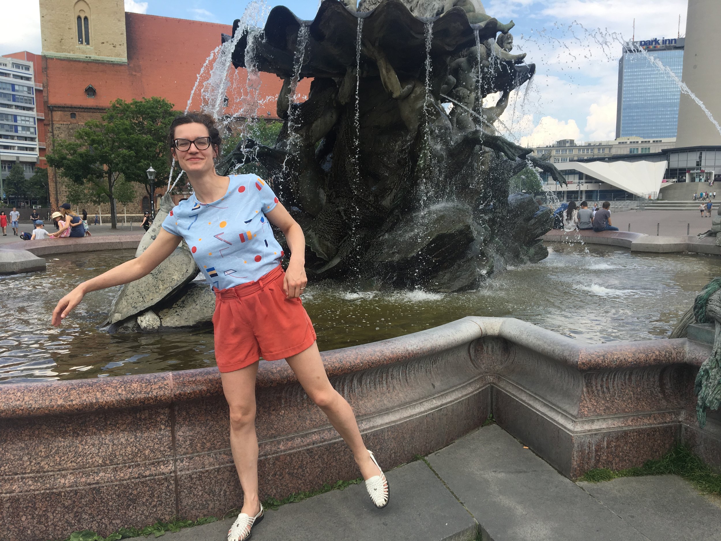 my most glamourous photos... on vacation in Berlin!