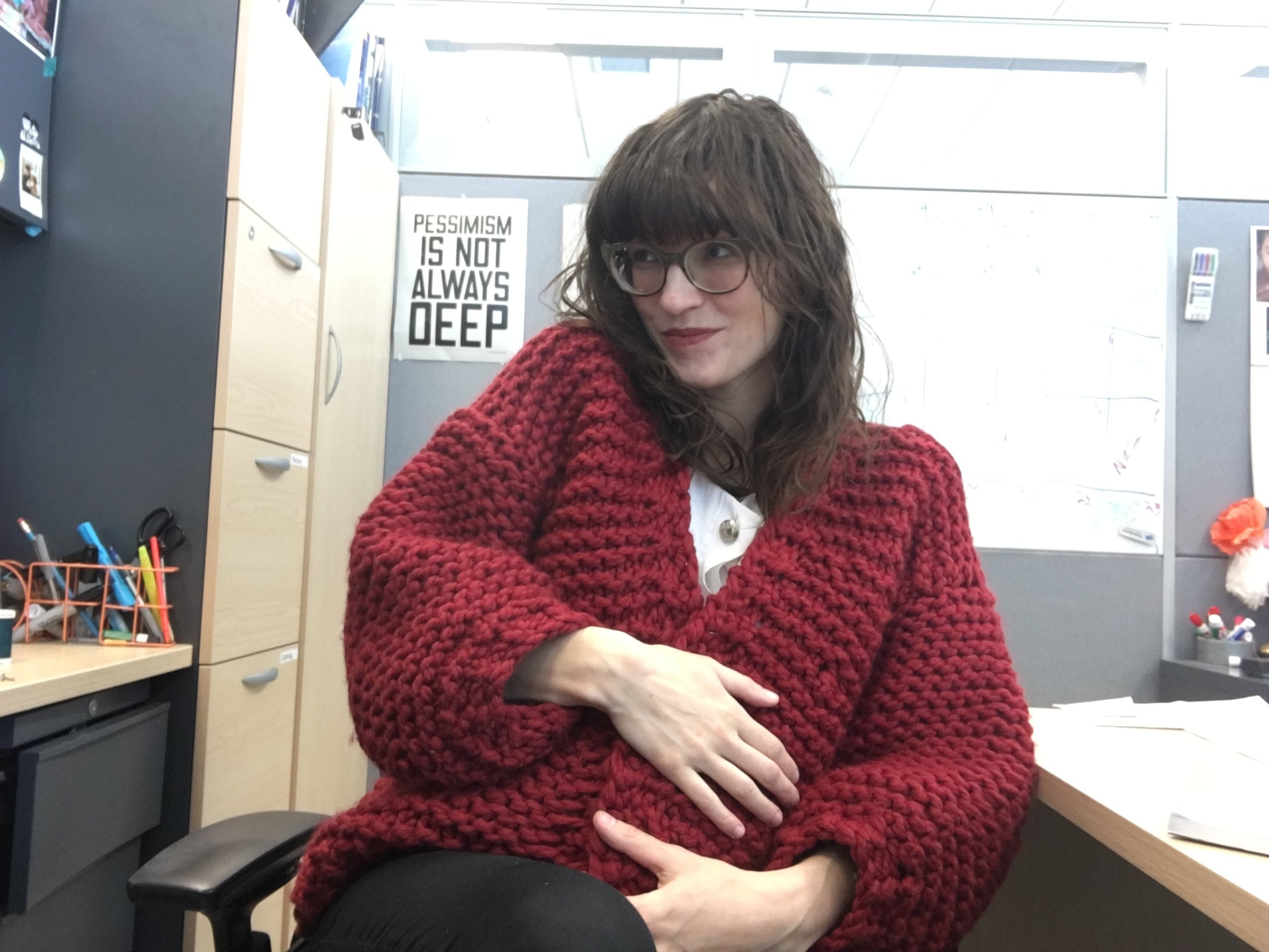 first knitting