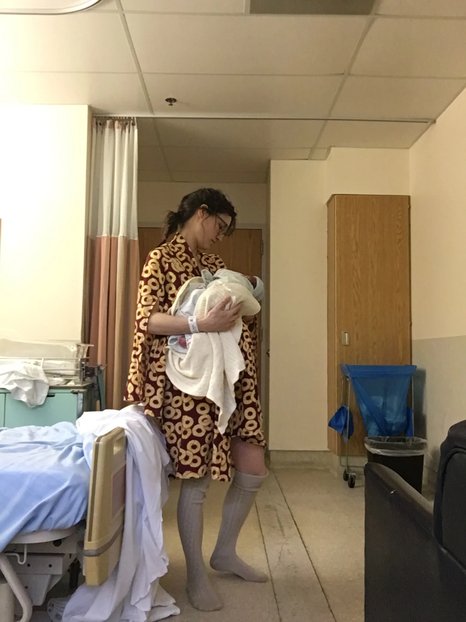 Hospital robe luxury