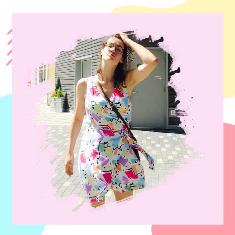 Wrapped 90s girl Peppermint Jumpsuit