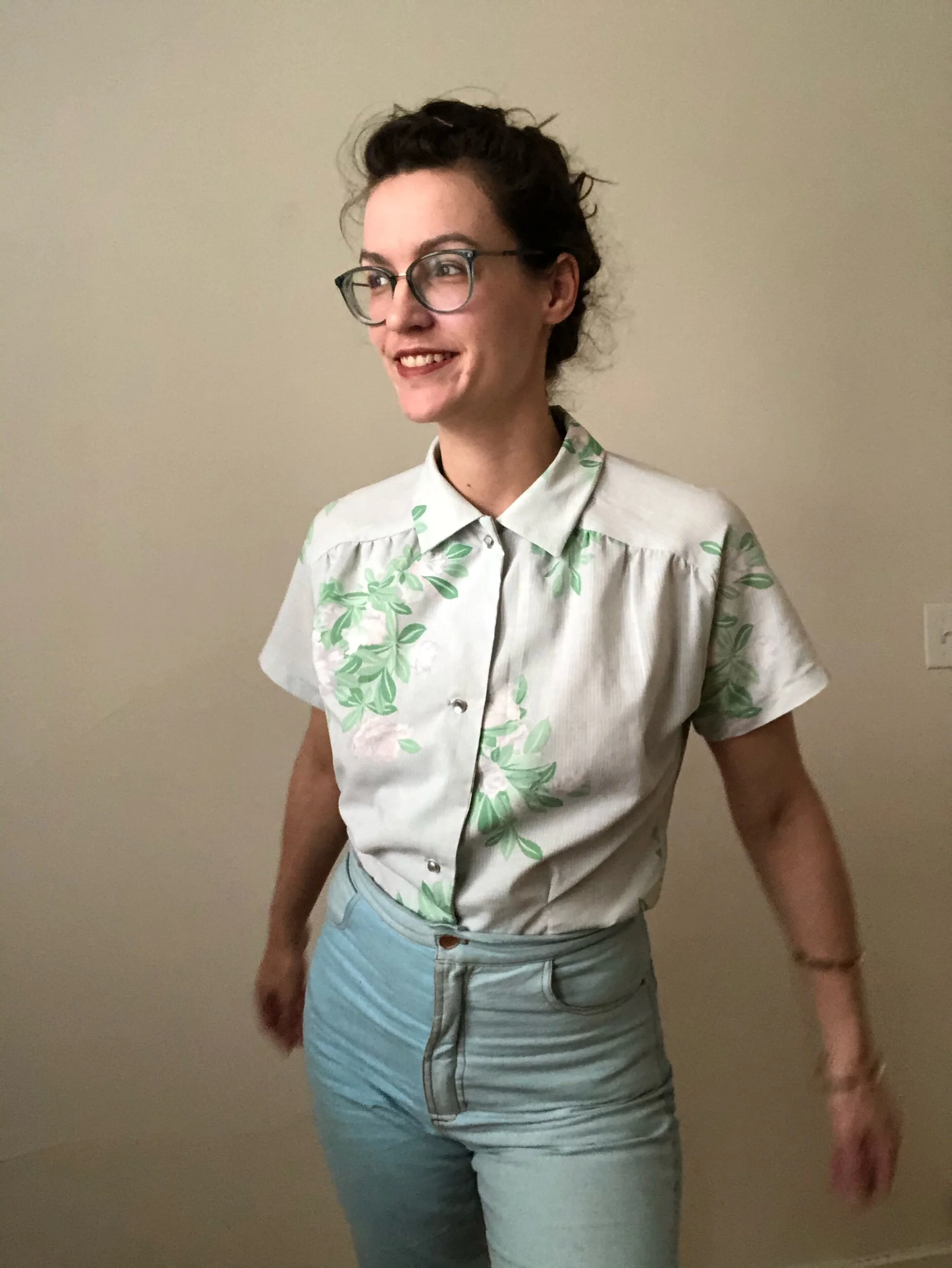 Butterick 7329: clever 50s construction