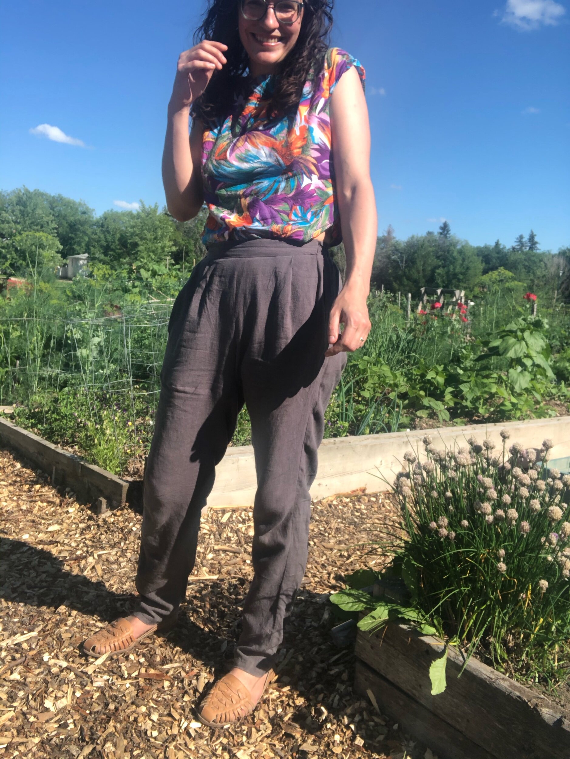 Linen the Calyer Pants