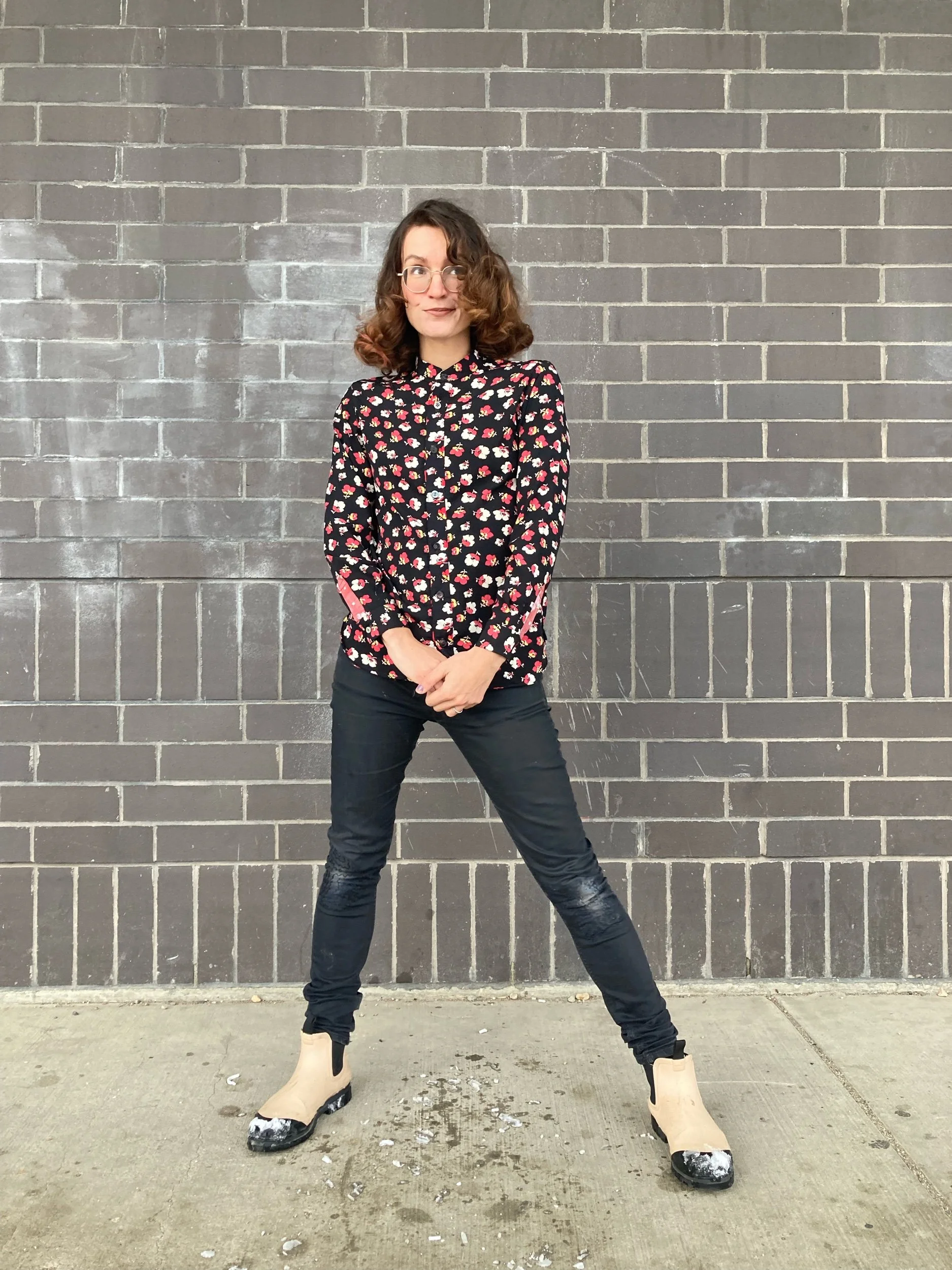 Infinite Pansy Vogue 1292 Buttonup