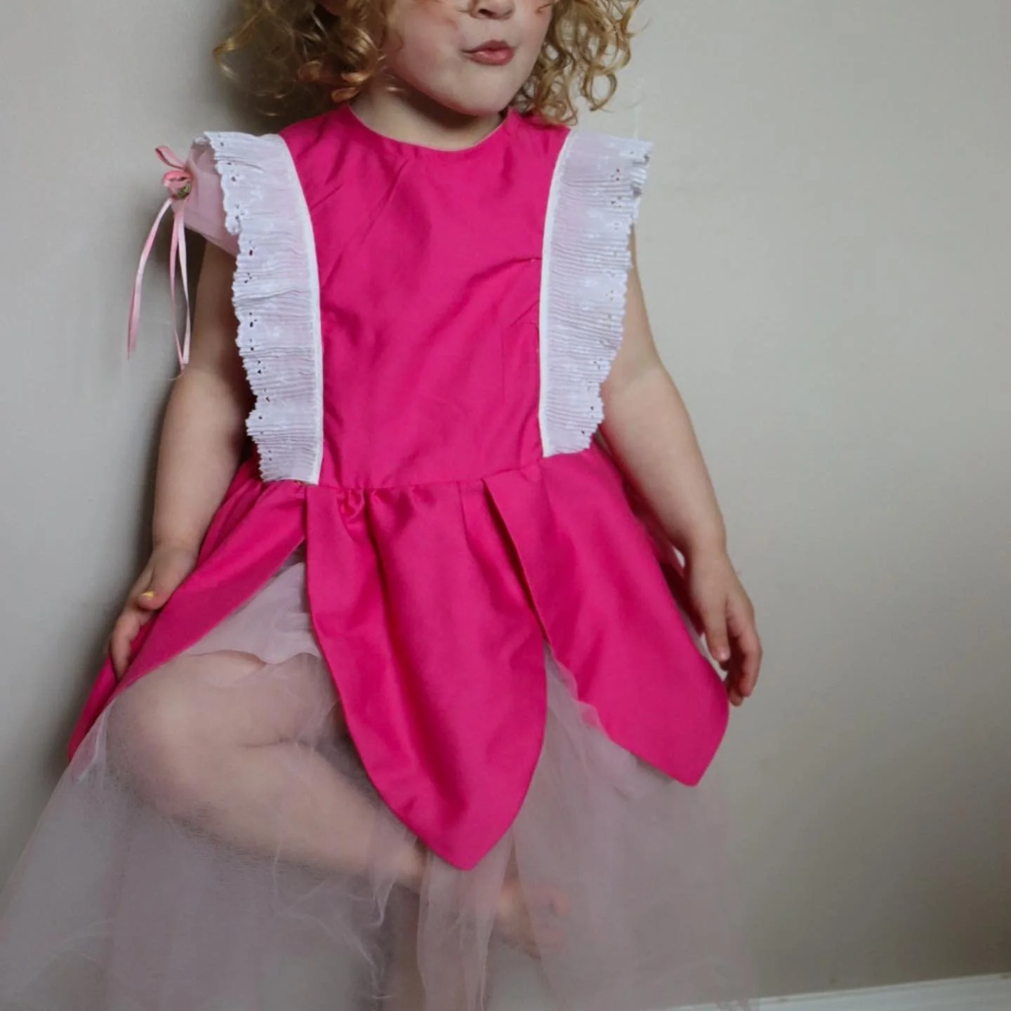 Making a dress w/ a three year old