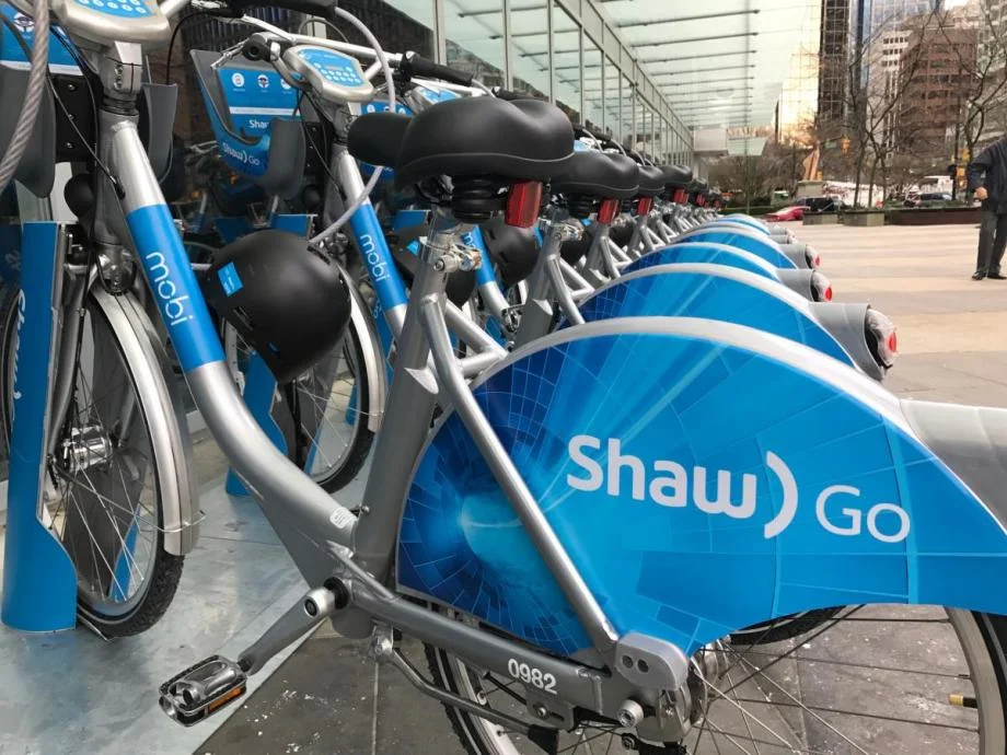 Vancouver bike share picks up speed with Shaw sponsorship