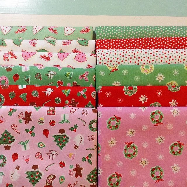 Elea Lutz Little Joys Fabric via www.helloquilting.com