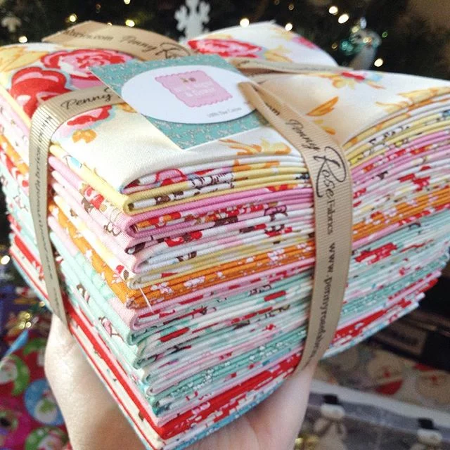 Little Joys Fabric by Elea Lutz via www.helloquilting.com