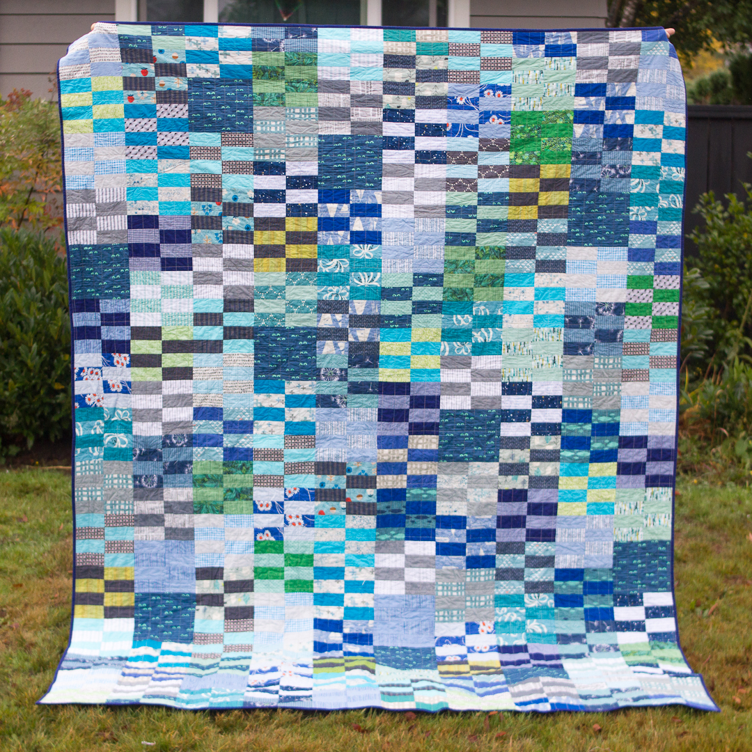 Summer Lake Modified 2x4 Quilt