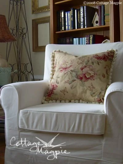 How To Sew an Easy Throw Pillow Cover with Pom-Pom Trim