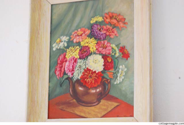 Collecting Thrift Store Floral Paintings